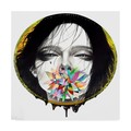 Trademark Fine Art Minjae 'Black Blossom' Canvas Art, 35x35 ALI43316-C3535GG